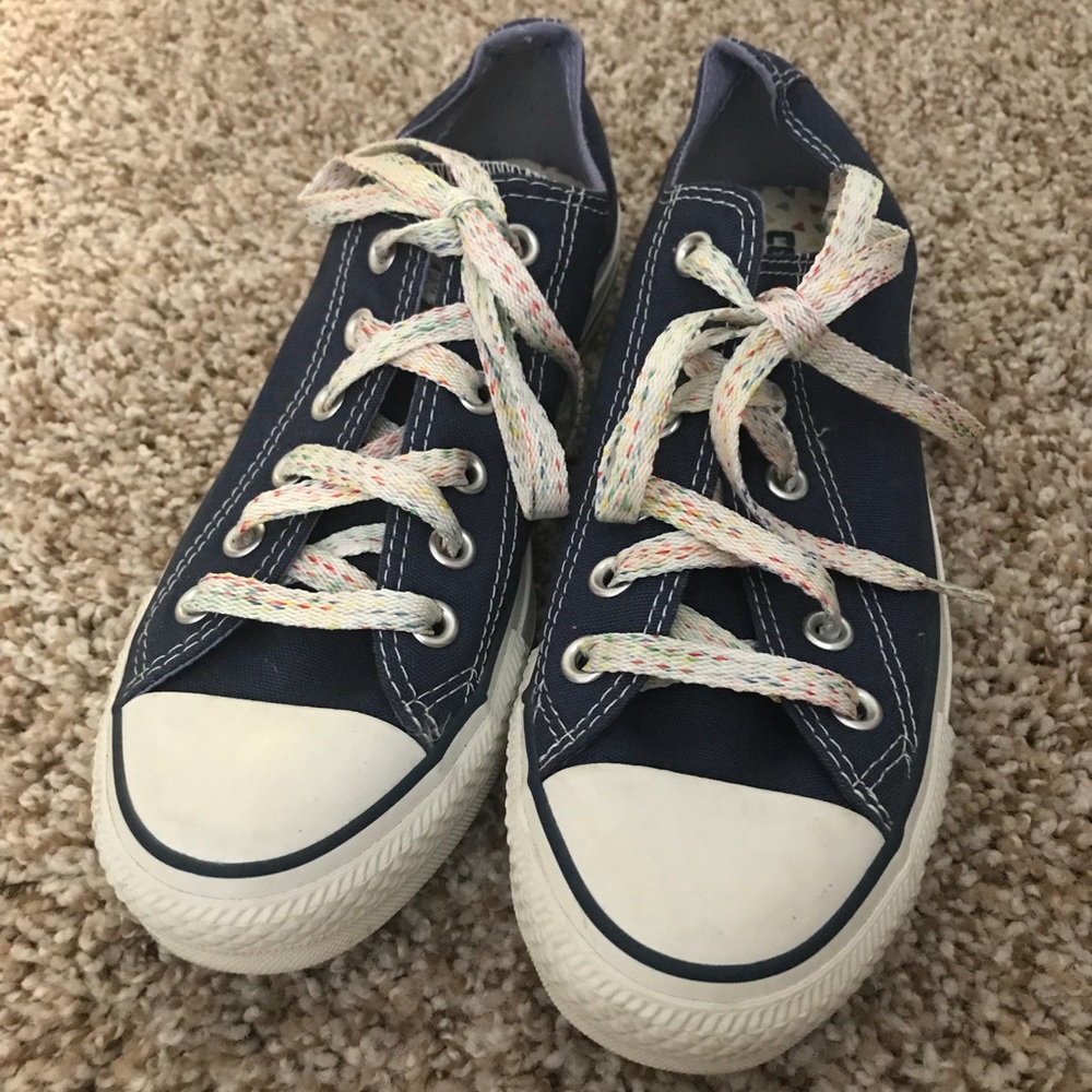Blue Converse All Star 7.5